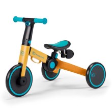 KINDERKRAFT - Παιδικό τρίκυκλο ποδήλατο 3v1 4TRIKE κίτρινο/τιρκουάζ