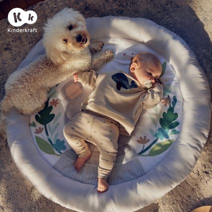 KINDERKRAFT - Παιδικό χαλάκι δραστηριοτήτων COZYPLAY γκρι