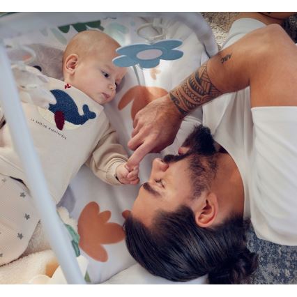 KINDERKRAFT - Παιδικό χαλάκι δραστηριοτήτων COZYPLAY γκρι