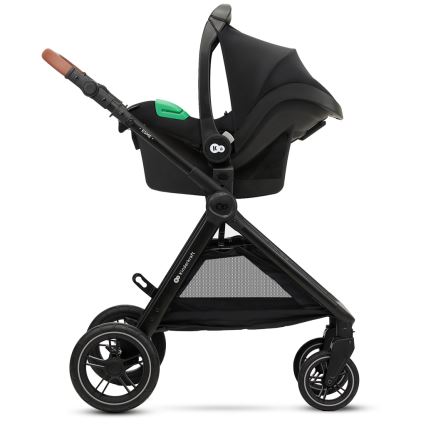 KINDERKRAFT - Πολυκαρότσι 3σε1 ESME Sand μπεζ + κάθισμα αυτοκινήτου MINK PRO