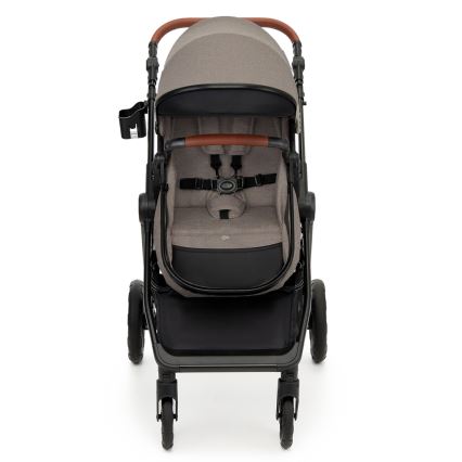KINDERKRAFT - Πολυκαρότσι 3σε1 ESME Sand μπεζ + κάθισμα αυτοκινήτου MINK PRO