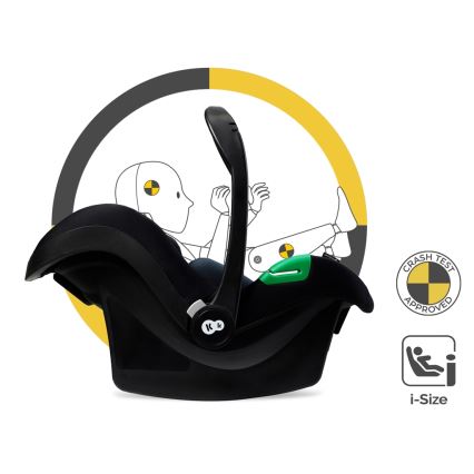 KINDERKRAFT - Πολυκαρότσι 3σε1 ESME Sand μπεζ + κάθισμα αυτοκινήτου MINK PRO