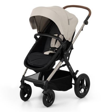 KINDERKRAFT - Πολυκαρότσι 3σε1 MOOV 2 AIR Moonlight γκρι + κάθισμα αυτοκινήτου MINK PRO