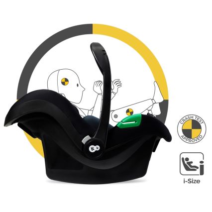 KINDERKRAFT - Πολυκαρότσι 3σε1 MOOV 2 AIR Moonlight γκρι + κάθισμα αυτοκινήτου MINK PRO