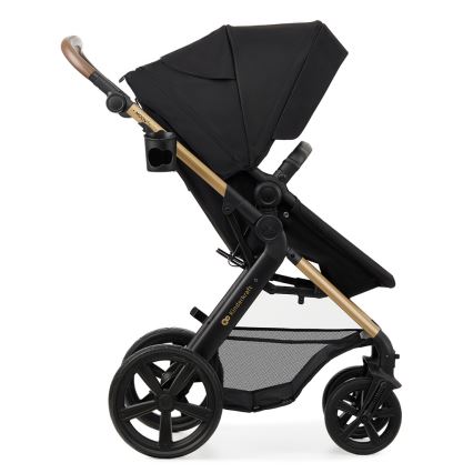 KINDERKRAFT - Πολυκαρότσι 3σε1 MOOV 2 Pure μαύρο + αυτοκίνητο seat MINK PRO