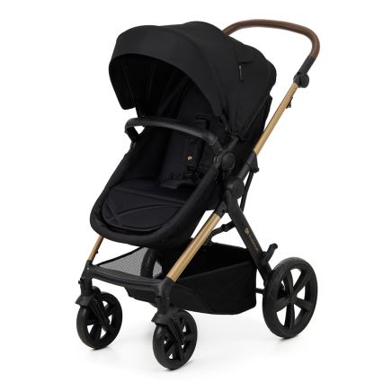 KINDERKRAFT - Πολυκαρότσι 3σε1 MOOV 2 Pure μαύρο + αυτοκίνητο seat MINK PRO
