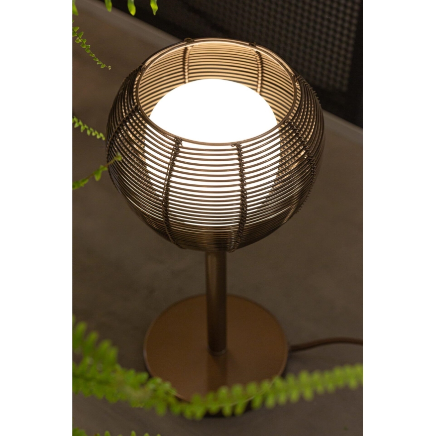 Επιτραπέζιο φωτιστικό NEST 1xE14/7W/230V χαλκός