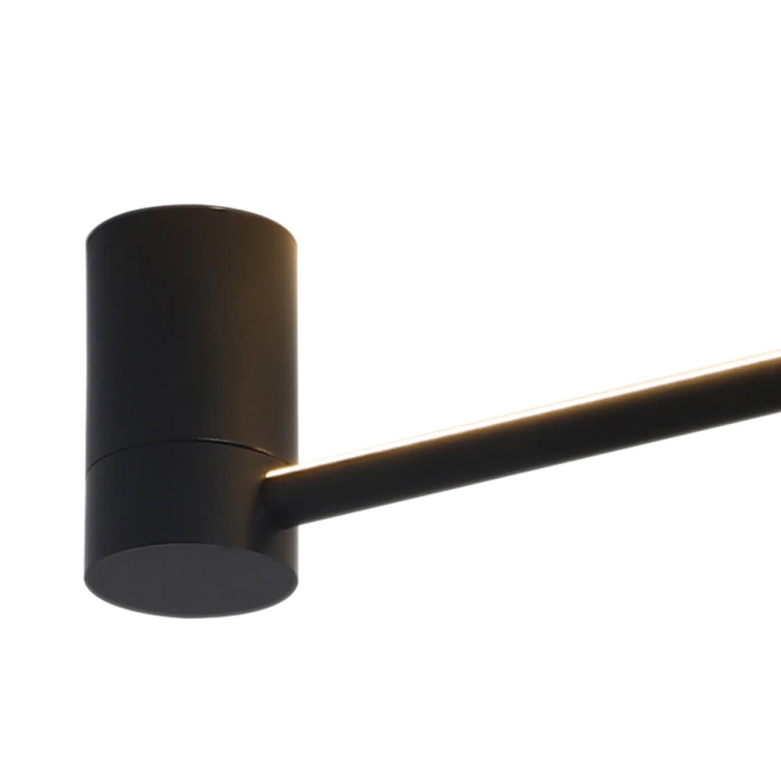  LED Επιτοίχιο φωτιστικό LED/7W/230V μαύρο