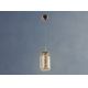 Κρεμαστό φωτιστικό οροφής LED JAR LED/5W/230V χάλκινο/ξύλο