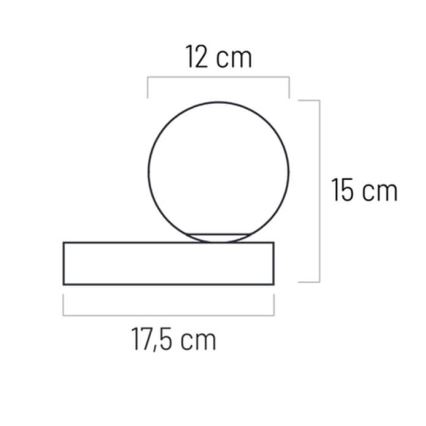 Επιτοίχιο φωτιστικό μπάνιου RUBY 1xG9/5W/230V IP44 λευκό