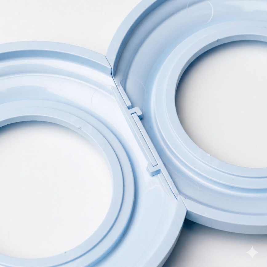 Kliklap - Ρετρό κεντρικό πλαίσιο σε μπλε απόχρωση