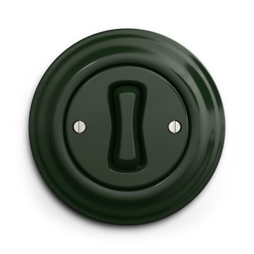 Kliklap - Ρετρό κουμπί με πράσινο πλαίσιο