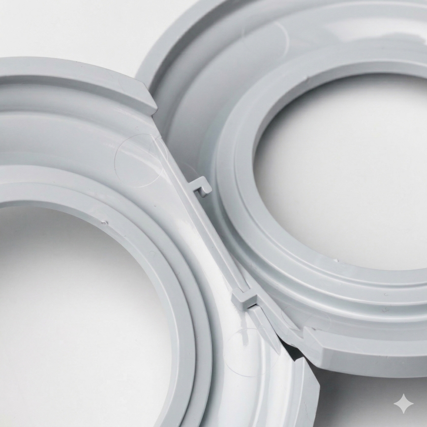 Kliklap - Ρετρό πλαίσιο (εξωτερικό γκρι)