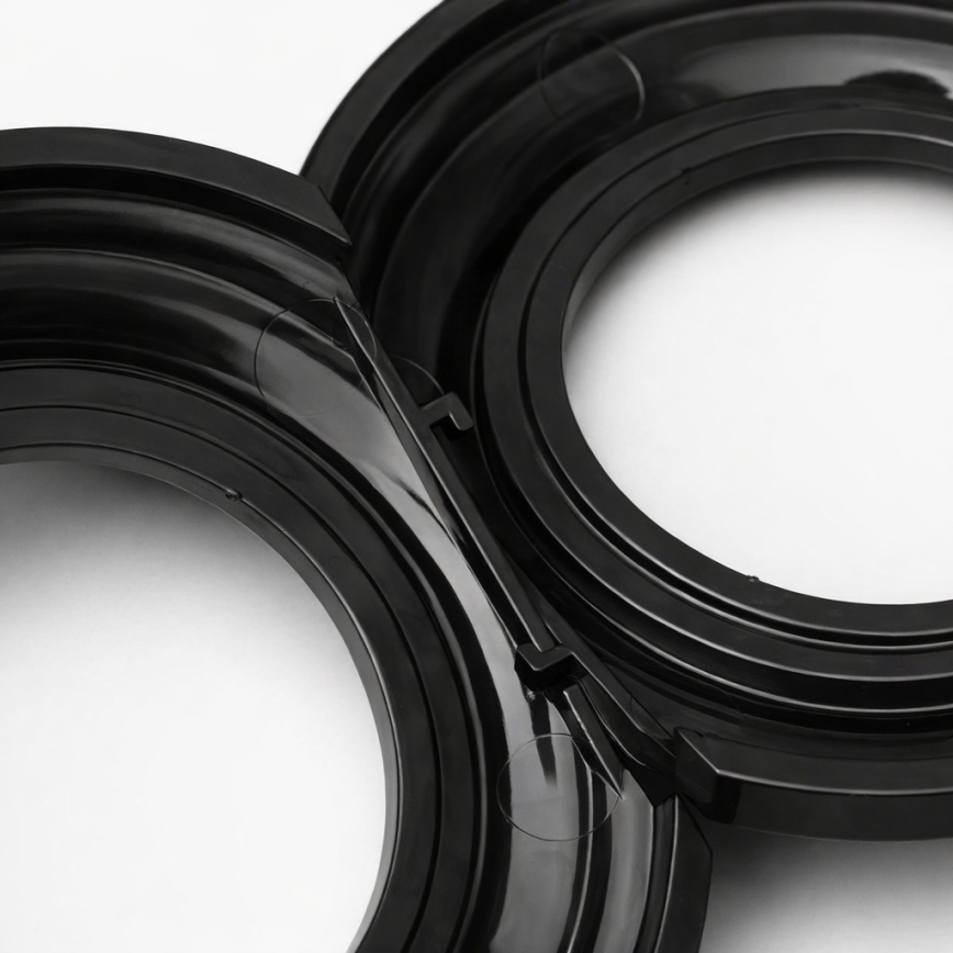 Kliklap - Ρετρό εξωτερικό πλαίσιο, μαύρο