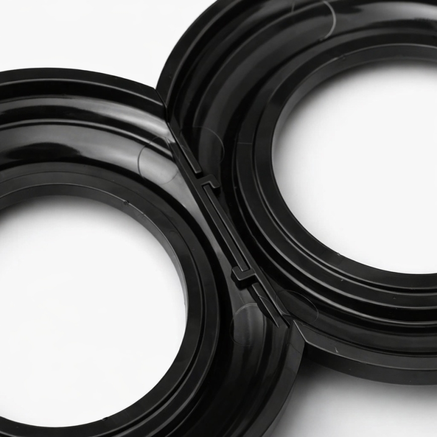 Kliklap - Ρετρό εξωτερικό πλαίσιο, μαύρο