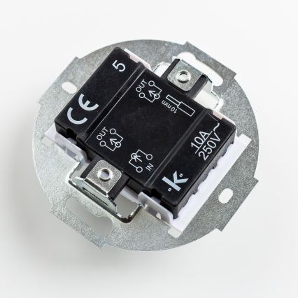 Kliklap - Ρετρό σειριακός διακόπτης χωρίς πλαίσιο αρ. 5 πράσινο