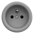 Kliklap - Ρετρό οικιακή πρίζα χωρίς πλαίσιο 230V γκρι