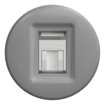 Kliklap - Ρετρό υποδοχή δεδομένων χωρίς πλαίσιο γκρι