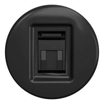 Kliklap - Ρετρό υποδοχή δεδομένων χωρίς πλαίσιο μαύρη