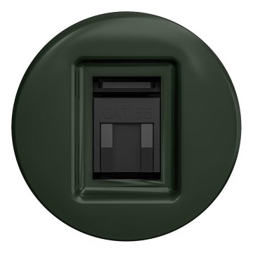 Kliklap - Ρετρό υποδοχή δεδομένων χωρίς πλαίσιο πράσινη