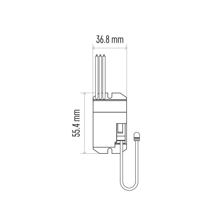 Κίνηση infra αισθητήρας PIR B 800W/230V