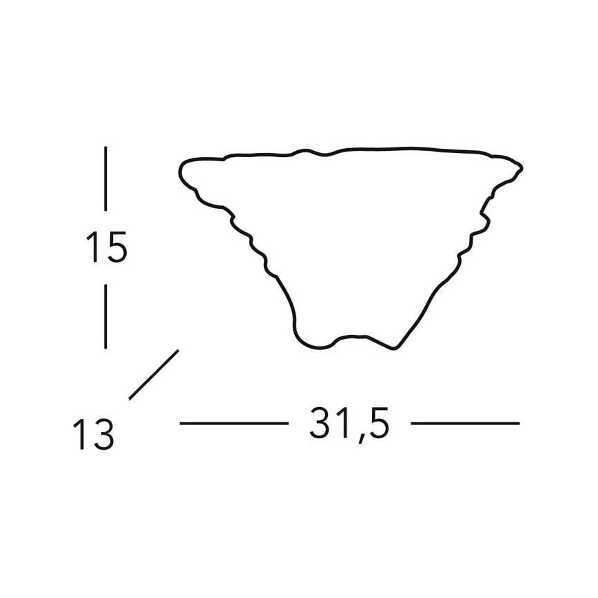 Kolarz 0008.61.1 - Φως τοίχου ROKOKO 1xR7s/120W/230V