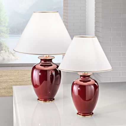 Kolarz 0014.74.7 - Επιτραπέζια λάμπα BORDEAUX 1xE27 / 100W / 230V