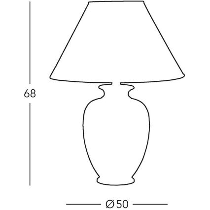 Kolarz 0014.75 - Επιτραπέζια λάμπα GIARDINO 1xE27/100W/230V