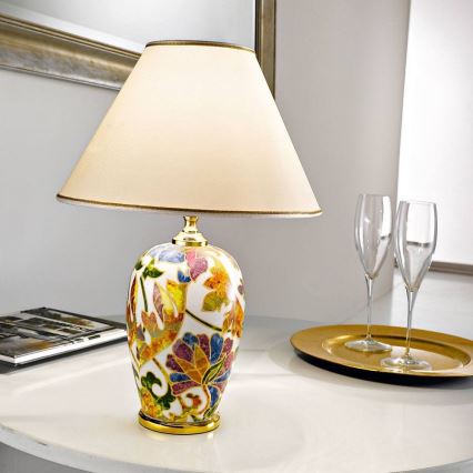 Kolarz 0094.70S - Επιτραπέζιο φωτιστικό DAMASCO 1xE27/60W/230V