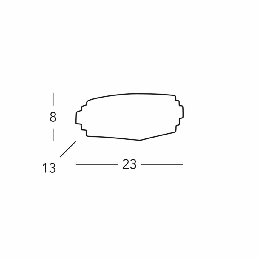 Kolarz 0290.61E - Φωτιστικό τοίχου STIEGEL 1xG9/60W/230V λευκό