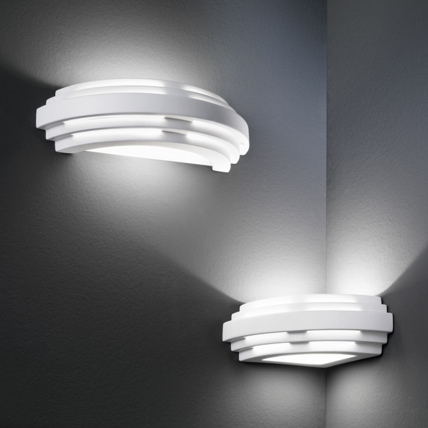 Kolarz 0290.61E - Φωτιστικό τοίχου STIEGEL 1xG9/60W/230V λευκό