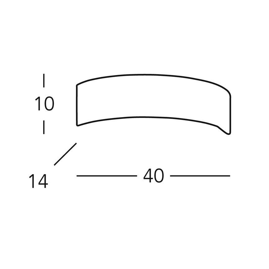 Kolarz 0291.61 - Φως τοίχου ARCO 1xG9/48W/230V