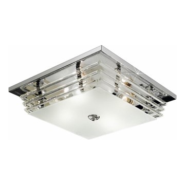Kolarz 0342.14.5 - Φωτιστικό οροφής ONTARIO 4xE27/60W/230V γυαλιστερό χρώμιο