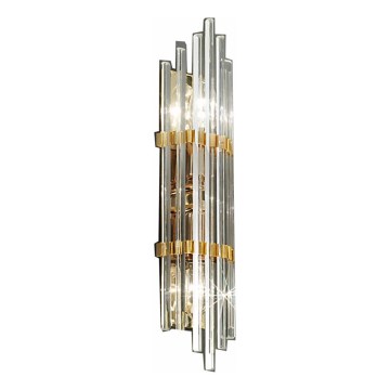 Kolarz 0342.62M.3 - Φωτιστικό τοίχου ONTARIO 2xE14/40W/230V 41 cm 24K χρυσό