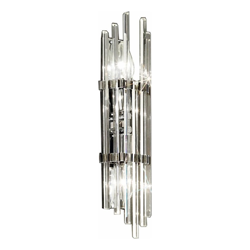 Kolarz 0342.62M.5 - Φωτιστικό τοίχου ONTARIO 2xE14/40W/230V 41 cm γυαλιστερό χρώμιο