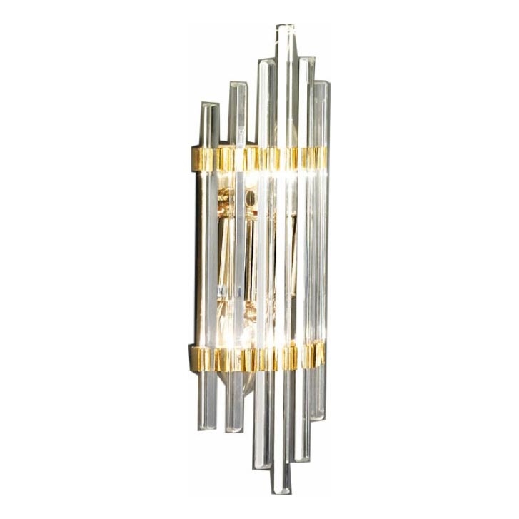 Kolarz 0342.62S.3 - Φωτιστικό τοίχου ONTARIO 2xE14/40W/230V 31 cm 24K χρυσό