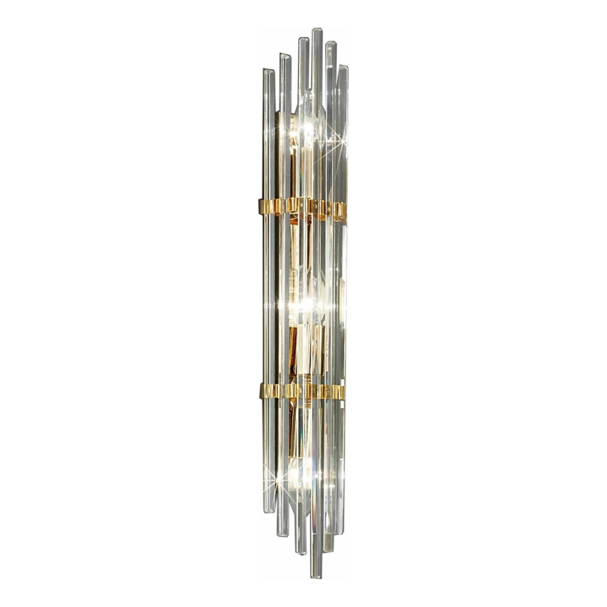Kolarz 0342.63.3 - Φωτιστικό τοίχου ONTARIO 3xE14/40W/230V 60 cm 24K χρυσό
