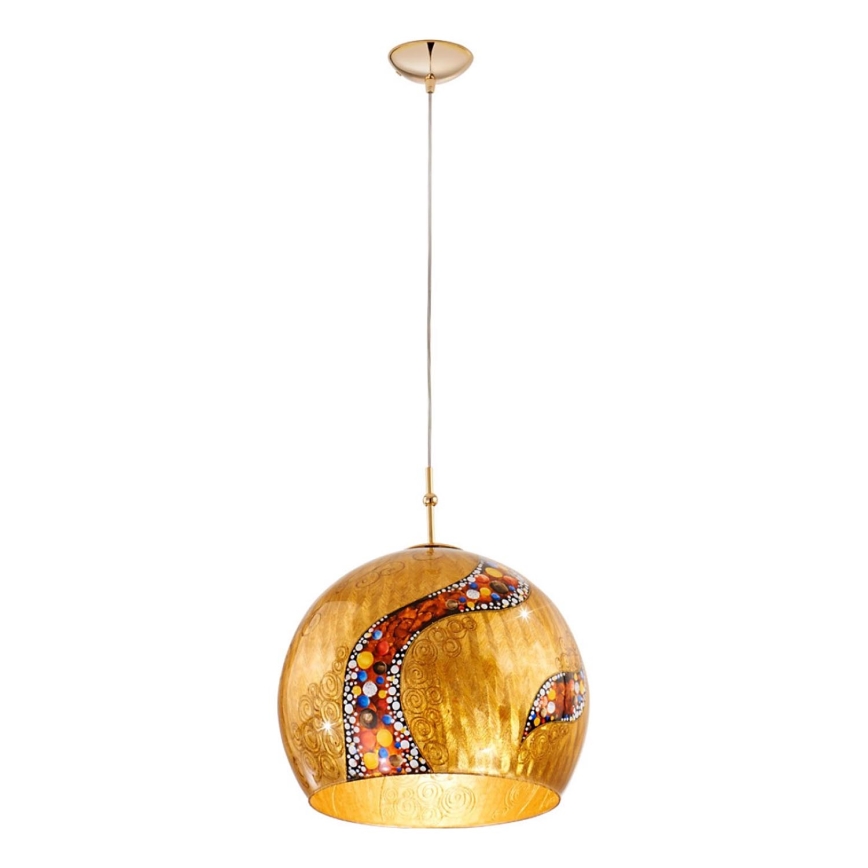 Kolarz 0392.31L.3.Ki.Au - Κρεμαστό φωτιστικό οροφής LUNA 1xE27/60W/230V 24K χρυσό