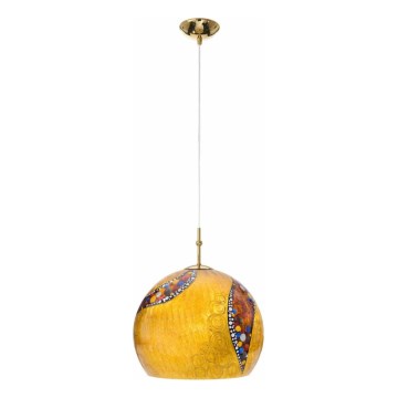 Kolarz 0392.31M.3.Ki.Au - Κρεμαστό φωτιστικό οροφής LUNA 1xE27/60W/230V 24K χρυσό