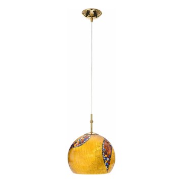 Kolarz 0392.31S.3.Ki.Au - Κρεμαστό φωτιστικό οροφής LUNA 1xE27/60W/230V 24K χρυσό