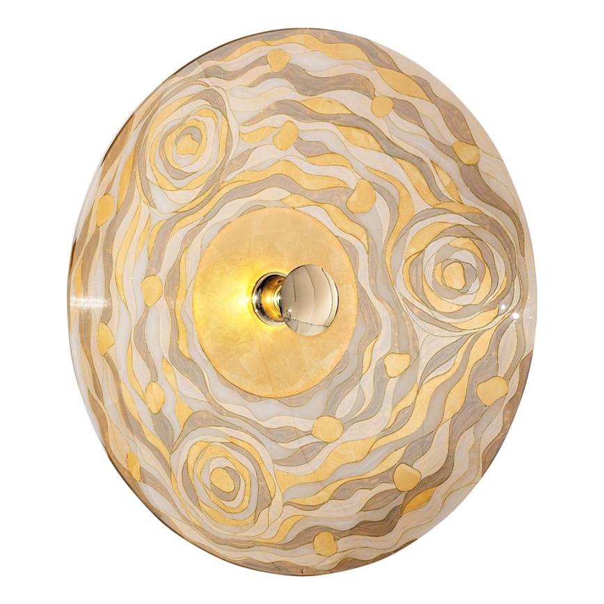 Kolarz 0415.61XL.3.Ch - Φωτιστικό τοίχου LUNA 1xE27/100W/230V 24K χρυσό