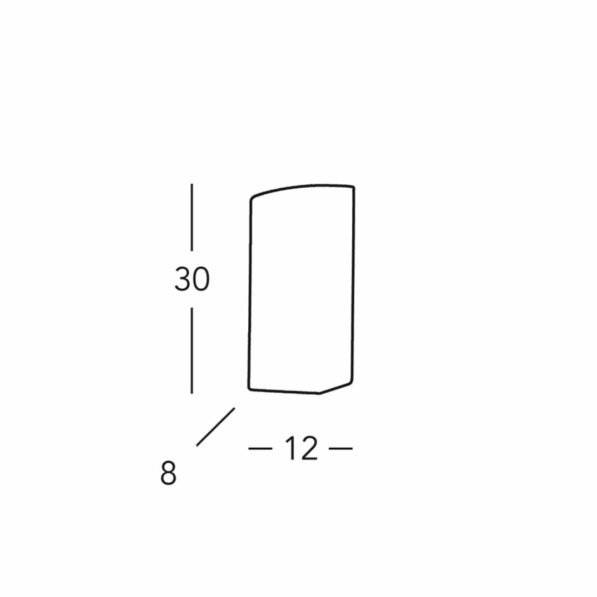 Kolarz 218.62 - Φωτιστικό τοίχου CASABLANCA 1xE27/60W/230V λευκό