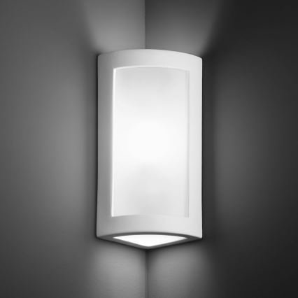 Kolarz 218.62 - Φωτιστικό τοίχου CASABLANCA 1xE27/60W/230V λευκό