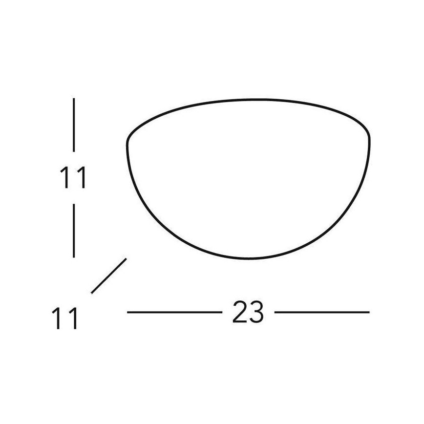 Kolarz 588.66 - Φως τοίχου BISQUITT 1xE27/75W/230V