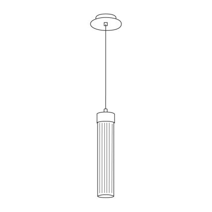 Kolarz 6009.30130 - Πολύφωτο ράγα RAGGIO  1xE14/25W/230V 24K χρυσό