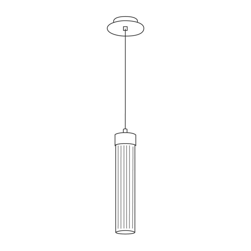 Kolarz 6009.30130 - Πολύφωτο ράγα RAGGIO  1xE14/25W/230V 24K χρυσό