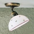 Kolarz 731.10.69 - Πλαφονιέρα οροφής NONNA 1xE27/75W/230V διάμετρος 20 cm κόκκινο