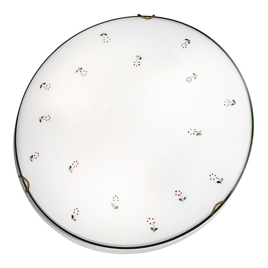 Kolarz 731.12.4.70 - Φωτιστικό οροφής NONNA 2xE27/60W/230V διάμετρος 40 cm πράσινο
