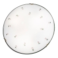 Kolarz 731.13.4.70 - Φωτιστικό οροφής NONNA 3xE27/60W/230V διάμετρος 50 cm πράσινο