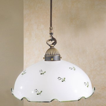 Kolarz 731.30.21 - Φωτιστικό οροφής με καλώδιο NONNA 1xE27/75W/230V πράσινο